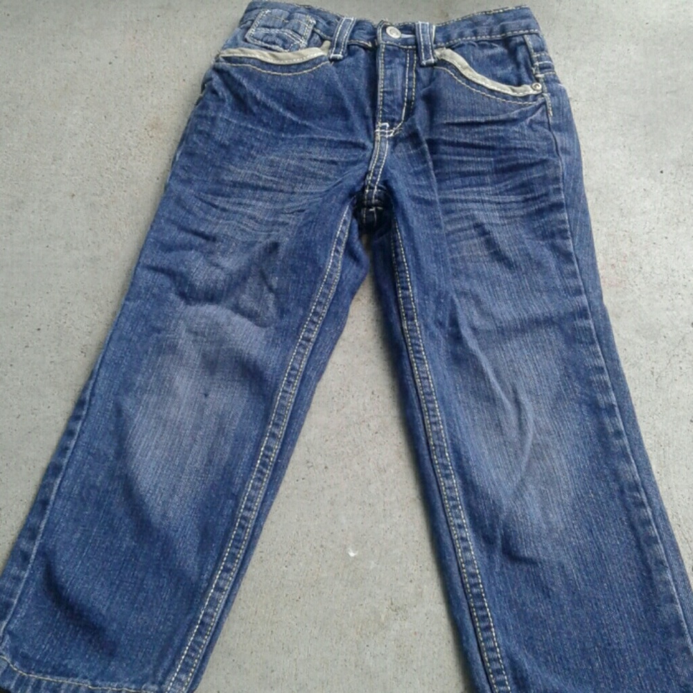 Girls Carter's adjustable waistband jeans size 4